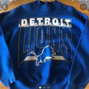 Vintage Detroit lions hoodie